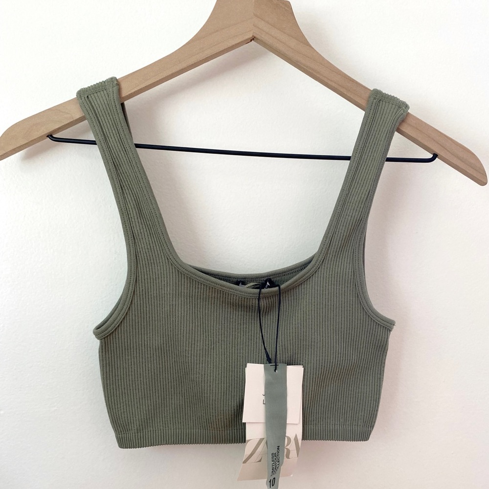 Zara Seamless Crop Top